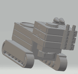 FHW: Uusam-Lahdi tank v1.1 basic 3d model