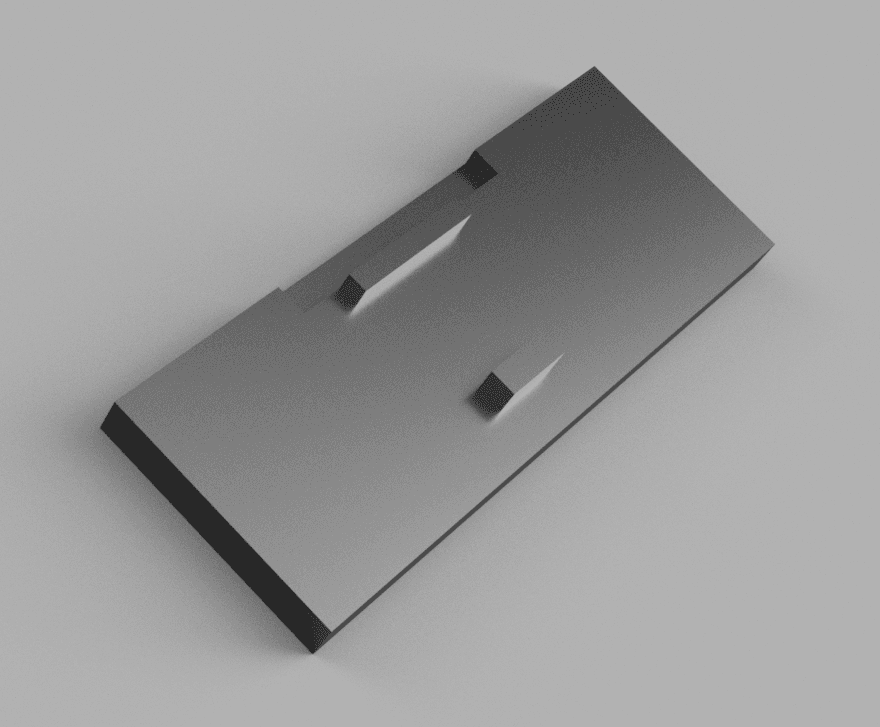Cowon D2 Charger Cover 3d model