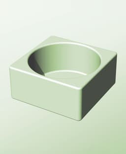 CS128-65 Stackable bin box module for creative home decor 3d print stl 3d model