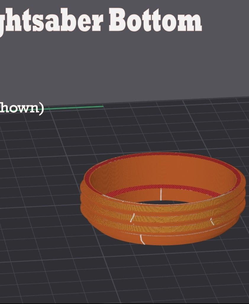 Pool Noodle Lightsaber 3d model