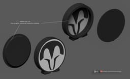 Nite Owl's desk light 3d model