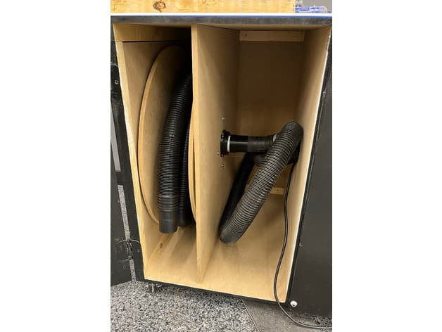 Shop Vac Hose Mount 3d model