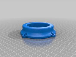 Shop Vac Hose Mount 3d model