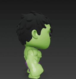 HULK KAWAII – COLLECTIBLE 3D FIGURE 3d model