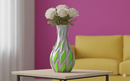 Flow Weave Vase – Organic 3D Printable Design 3d model