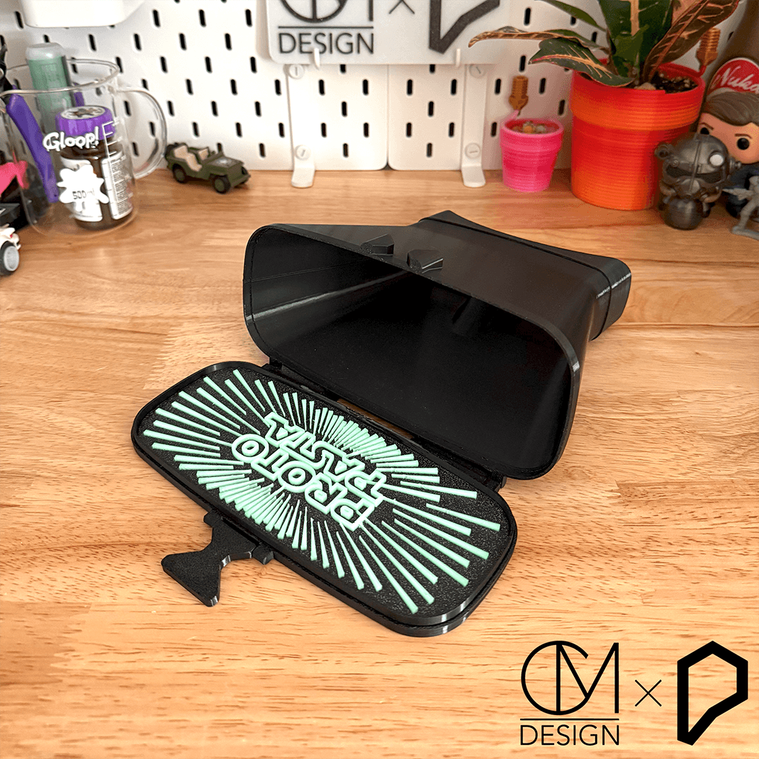 Glow in the Dark Viewer Blank Plate.STL 3d model
