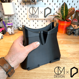 Glow in the Dark Viewer Blank Plate.STL 3d model