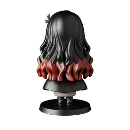 Nezuko Kamado Demon Slayer - Free STL Anime Fun Art | Full 14-Character Bundle on Profile 3d model