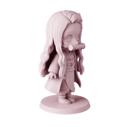 Nezuko Kamado Demon Slayer - Free STL Anime Fun Art | Full 14-Character Bundle on Profile 3d model