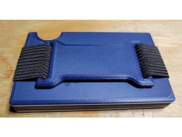 TheSummit - A slim minimalist wallet - card holder/money clip 3d model