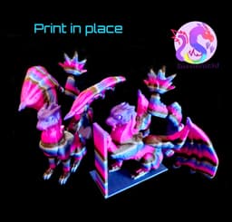 Dragon Book Nook and Figure (Personal Use) 3d model