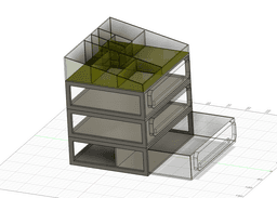 ORGANIZER GT496 3d model