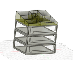 ORGANIZER GT496 3d model