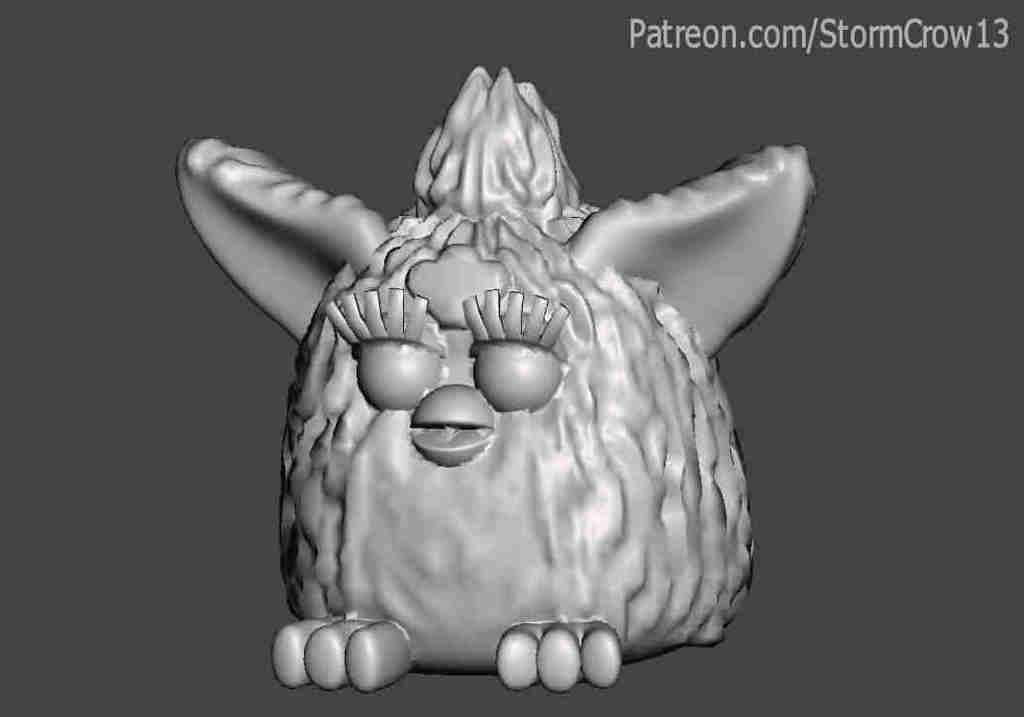 Furby 3d model