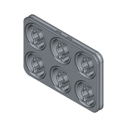 D-LOCK_PANEL.3X2-L 3d model