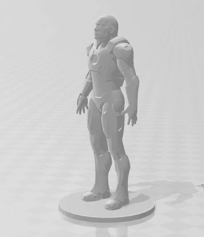 IROCK Man 3d model