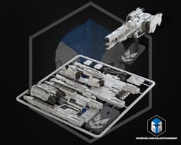 Forward Unto Dawn Kit Card - 3D Print Files 3d model