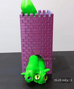 Slinky Caterpillar / no supports / 3mf included 3d model