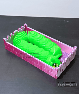 Slinky Caterpillar / no supports / 3mf included 3d model