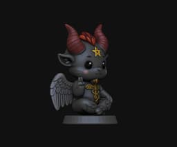 baphomet_chibi.stl 3d model