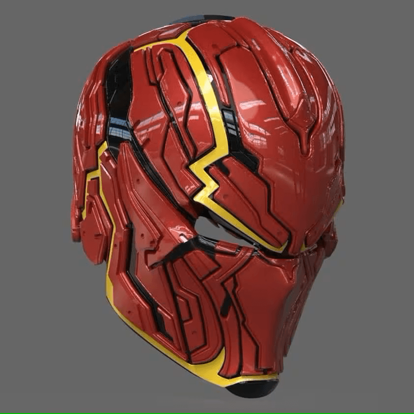Samurai Red Hood Armor 3D Printer File STL 3d model
