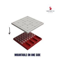 CHRISTMAS BOARD GAME COLLECTION WITH SWEET CHRISTMAS GNOMES / GAME / BOARD / TOY / CHRISTMAS FEELING 3d model