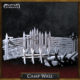 Exile Camp Wall Standard_UnSupported.stl 3d model