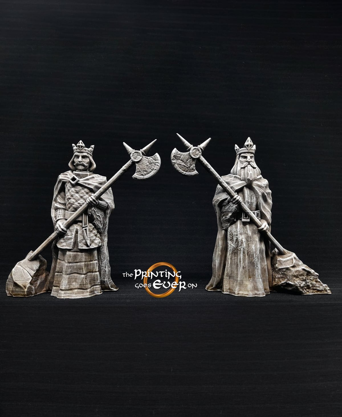 King Guard Statues 3d model