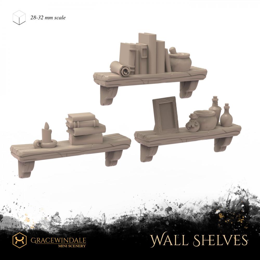 Wall Shelves 3d model