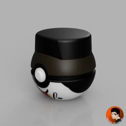 Stranger Things - Lucas Sinclair Pokeball 3d model
