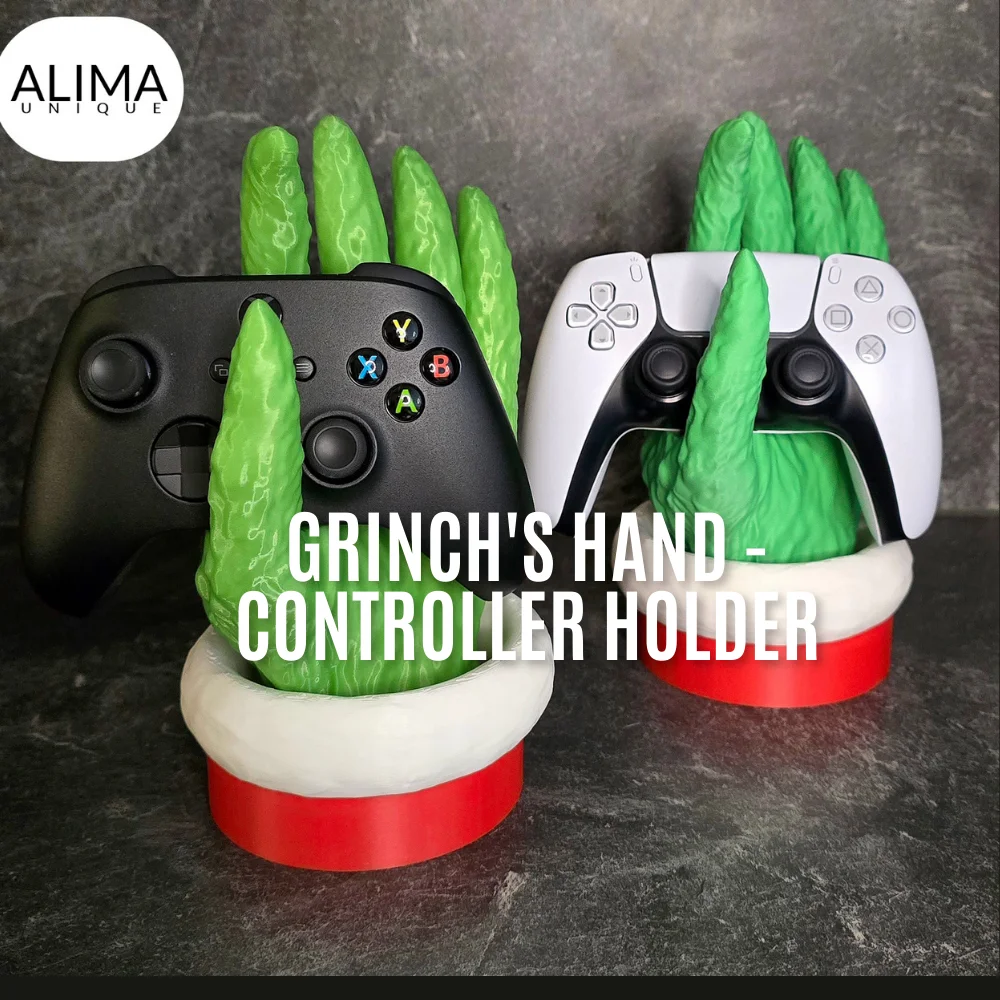 Grinch's Hand - Controller Holder 3d model