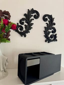Gothic Tissue Box Victorian Goth Home Decor 3d model