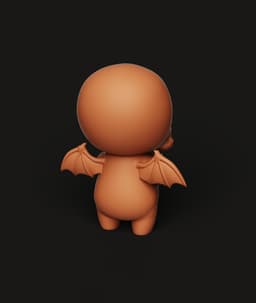 Baby Cthulhu Teddy Bear Multi-Color 3MF | Horror Cute Figure | Bambu Ready 3d model