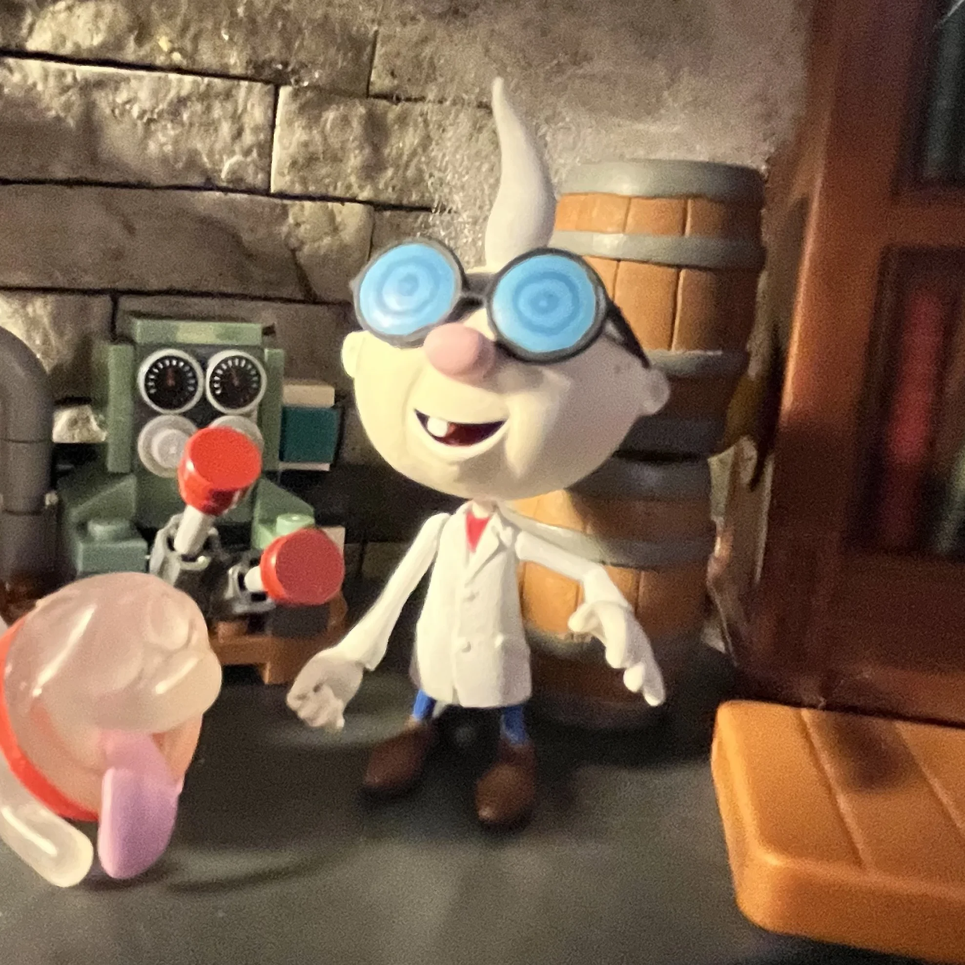 E Gadd from the Luigi's Mansion - Custom WON 2.5 scale figure 3d model