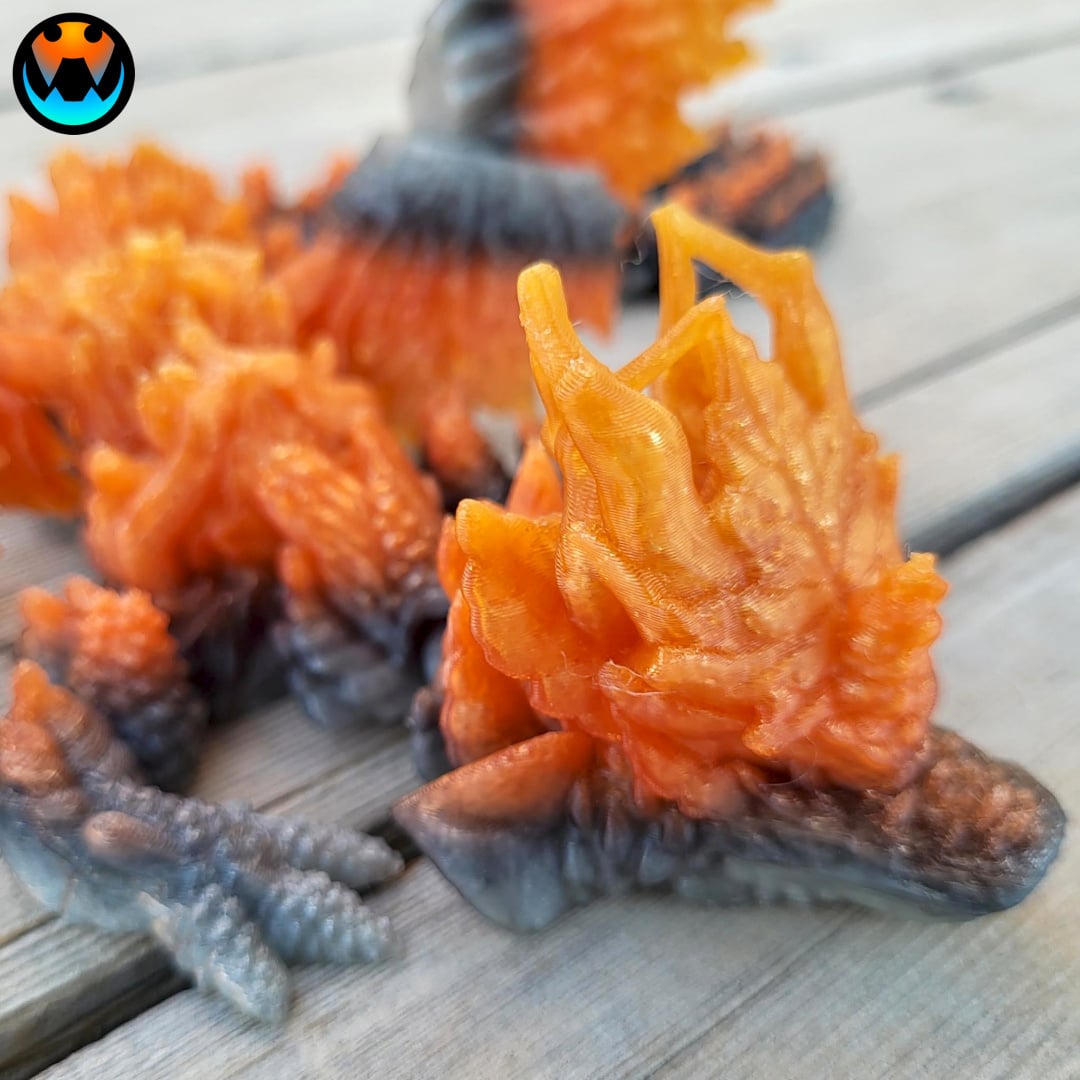 Autumn Dragon 3d model
