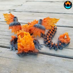 Autumn Dragon 3d model
