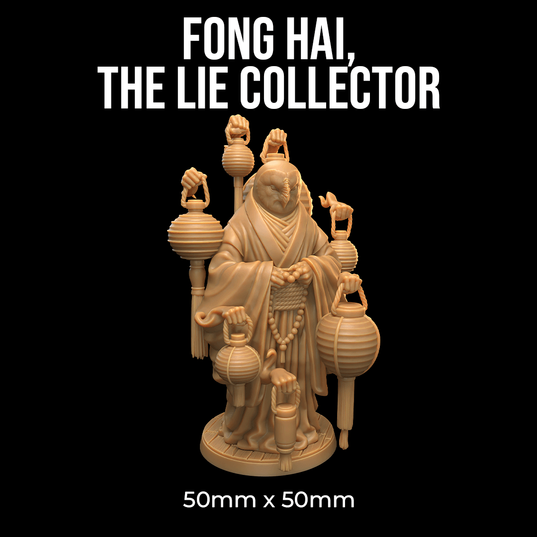 Fong Hai, The Lie Collector 3d model