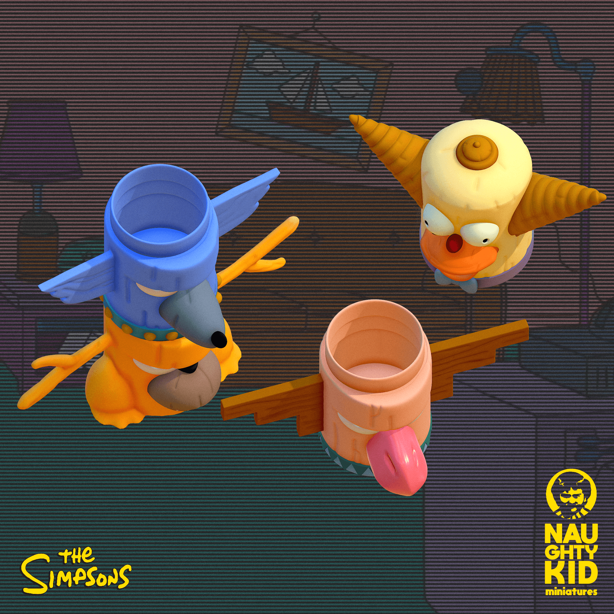 Totem Krusty Kamp organizer 3d model