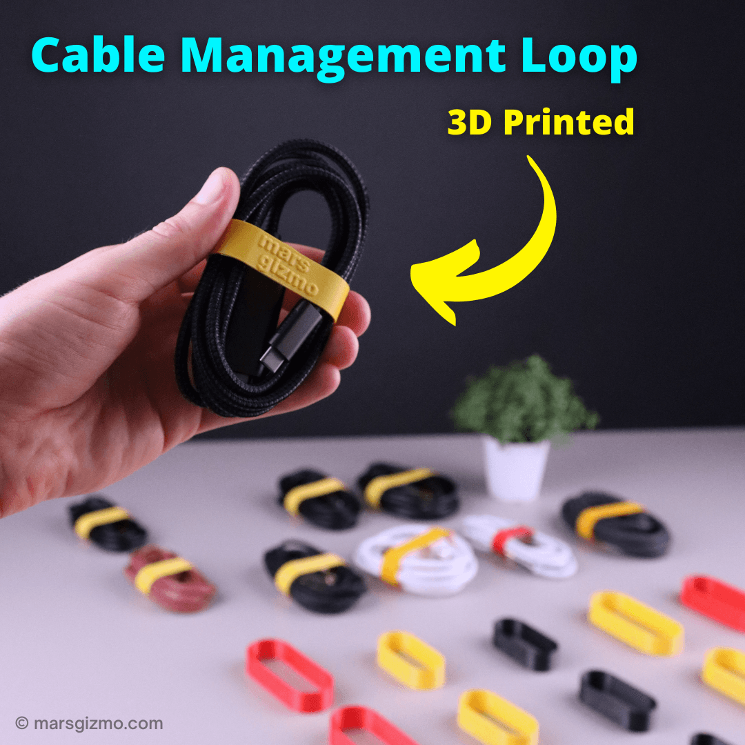 Marsgizmo Cable Management Loop 3d model