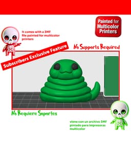Baby Snake 3d model