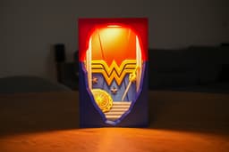 Broken brick wonder woman 3d model