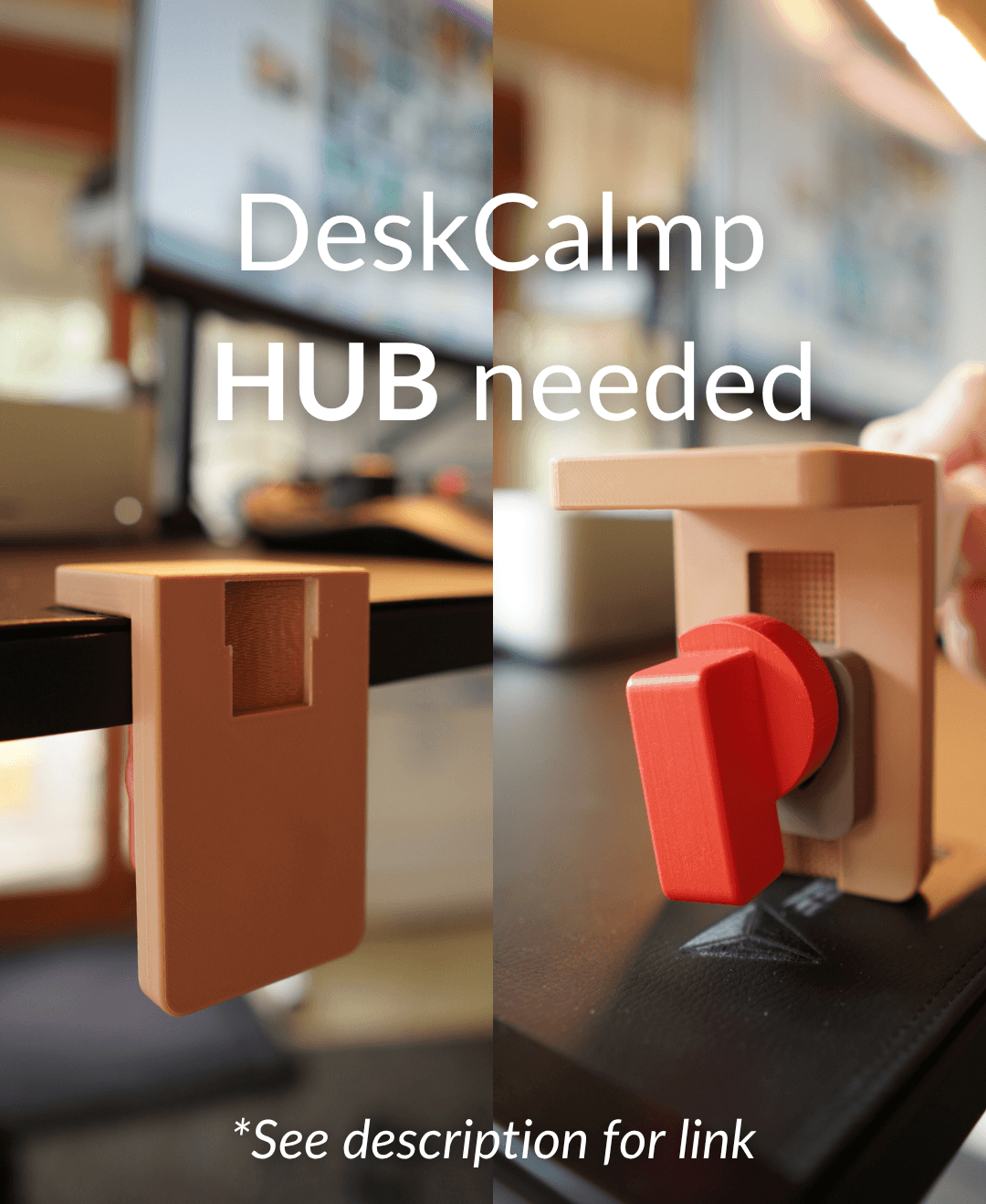 DeskClamp Controller Attachement 3d model