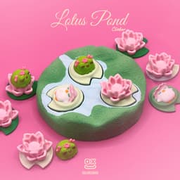 Lotus Pond Fidget Clicker – Zen Desk Toy 3d model