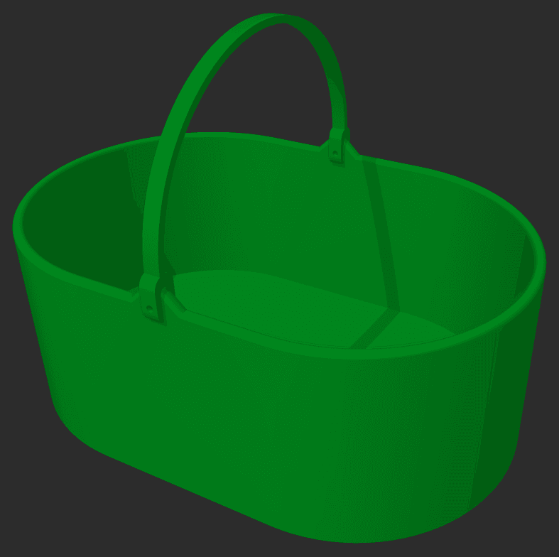 Condiment caddy optimized for 3d printing 3d model