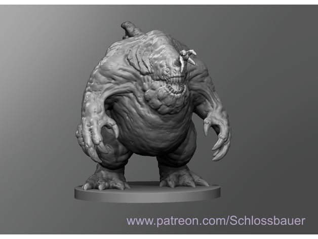 Large Deep One ver1 3d model