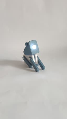 Dog Mini Lamp 3d model