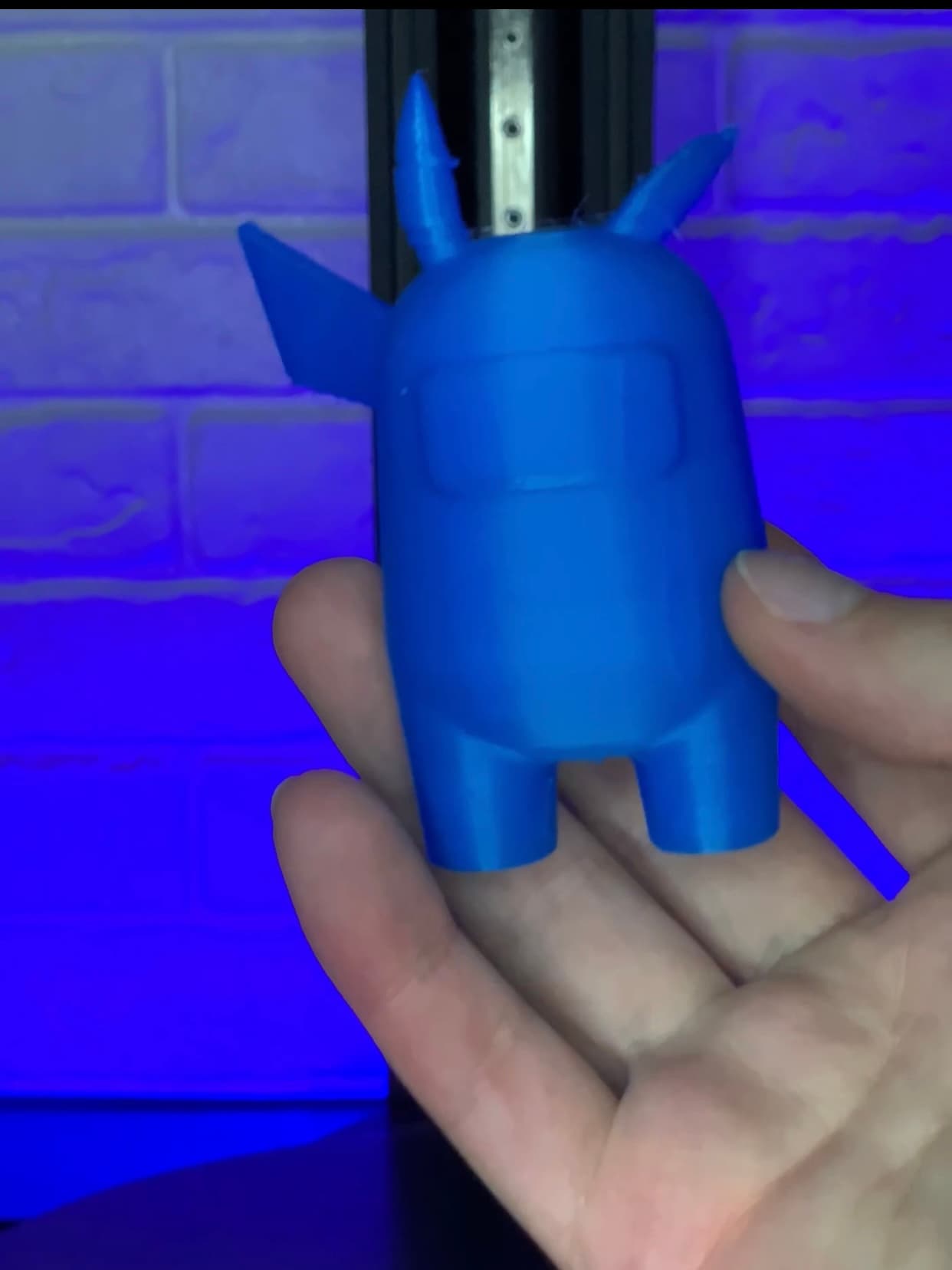 Pikachu among us 3d model