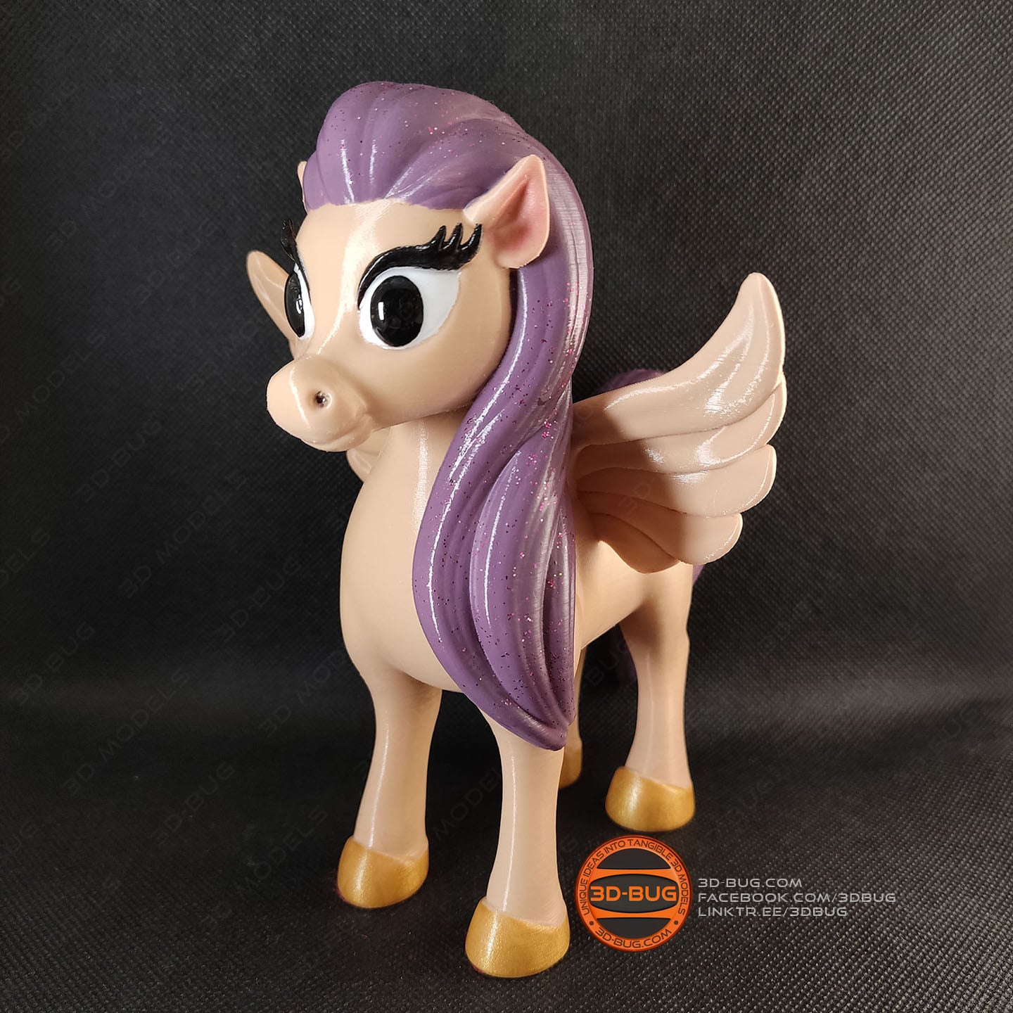Stylized Pegasus 3d model