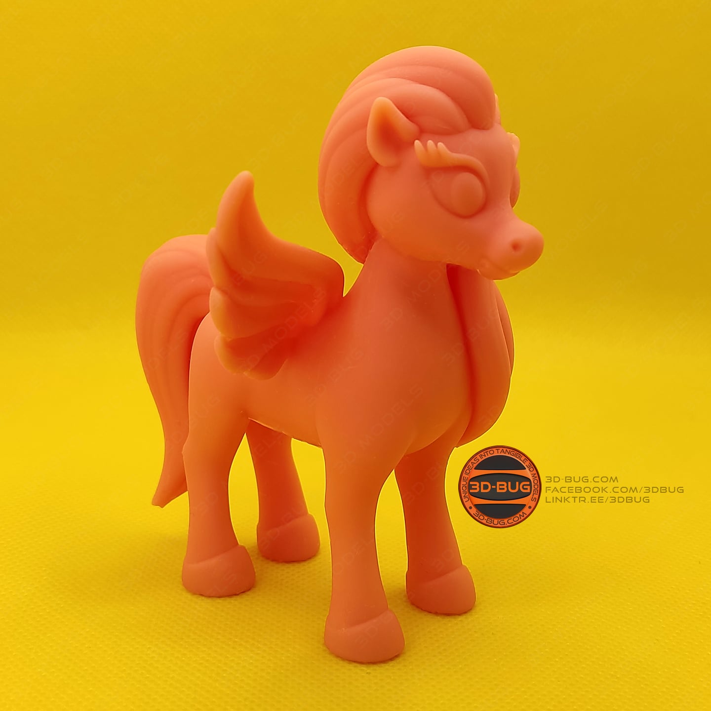 Stylized Pegasus 3d model