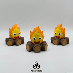 Calcifer Clicker 3d model